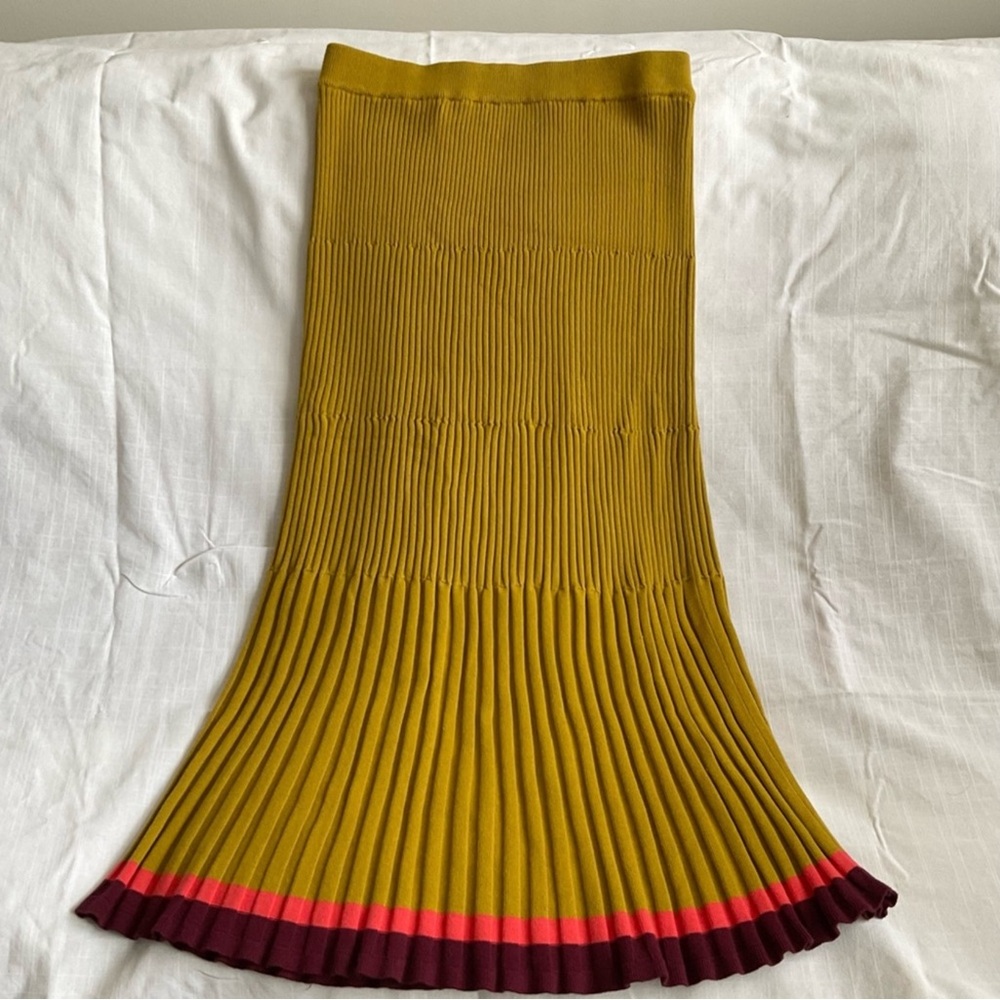 Dolan Left Coast for Anthropologie | A-Line Knit Midi Skirt | L
